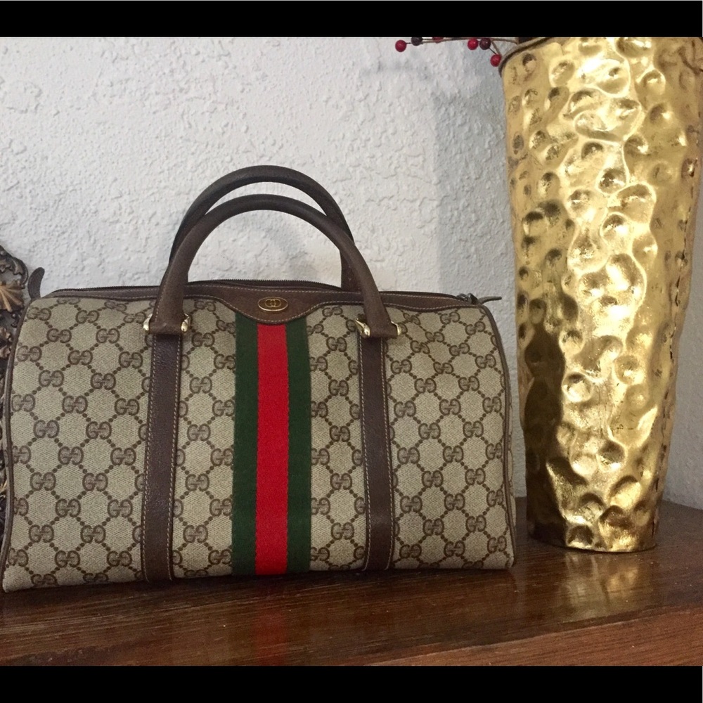 Vintage Gucci Boston Bag